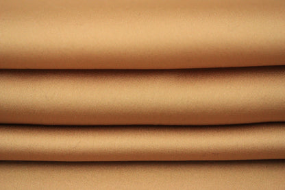 Tissu satin de soie fin - noisette live - photo 2/4 | So Tissus