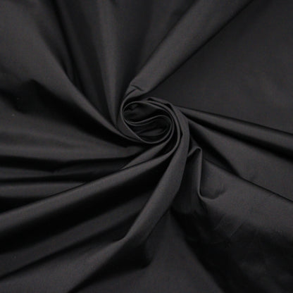 Tissu taffeta de soie - noir - photo 1/4 | So Tissus