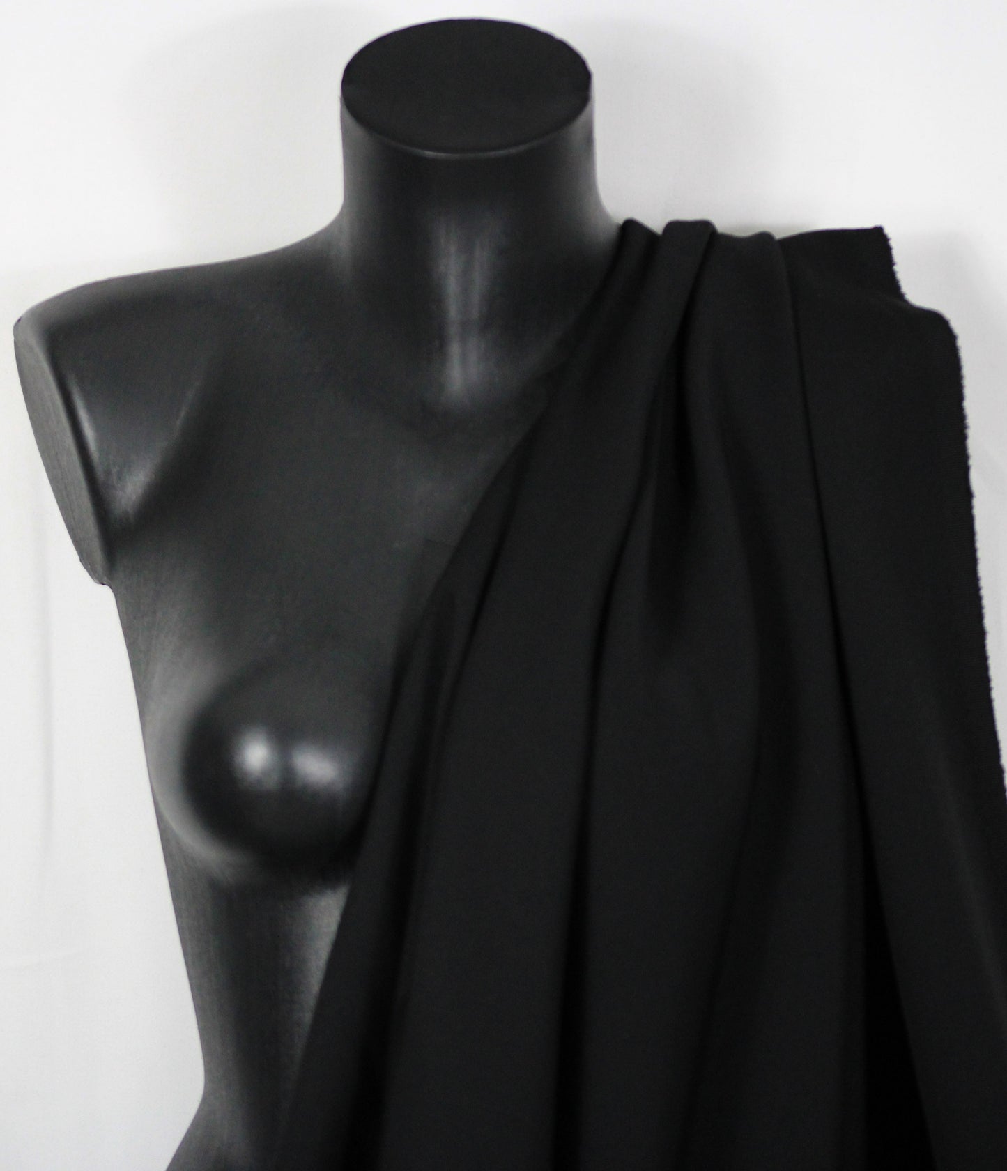 Tissu grain de poudre - noir - photo 3/4 | So Tissus