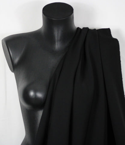 Tissu grain de poudre - noir - photo 3/4 | So Tissus