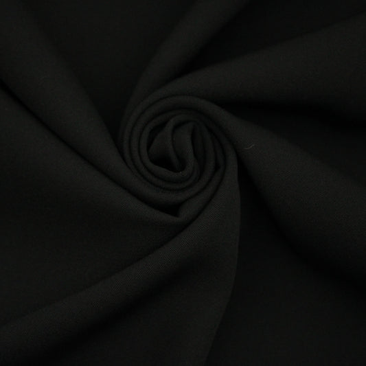 Tissu grain de poudre - noir - photo 1/4 | So Tissus