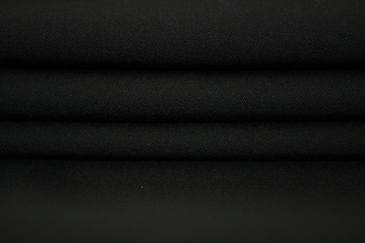 Tissu grain de poudre - noir - photo 2/4 | So Tissus