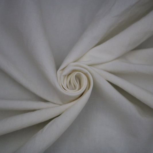 Tissu lin coton - craie - photo 1/4 | So Tissus