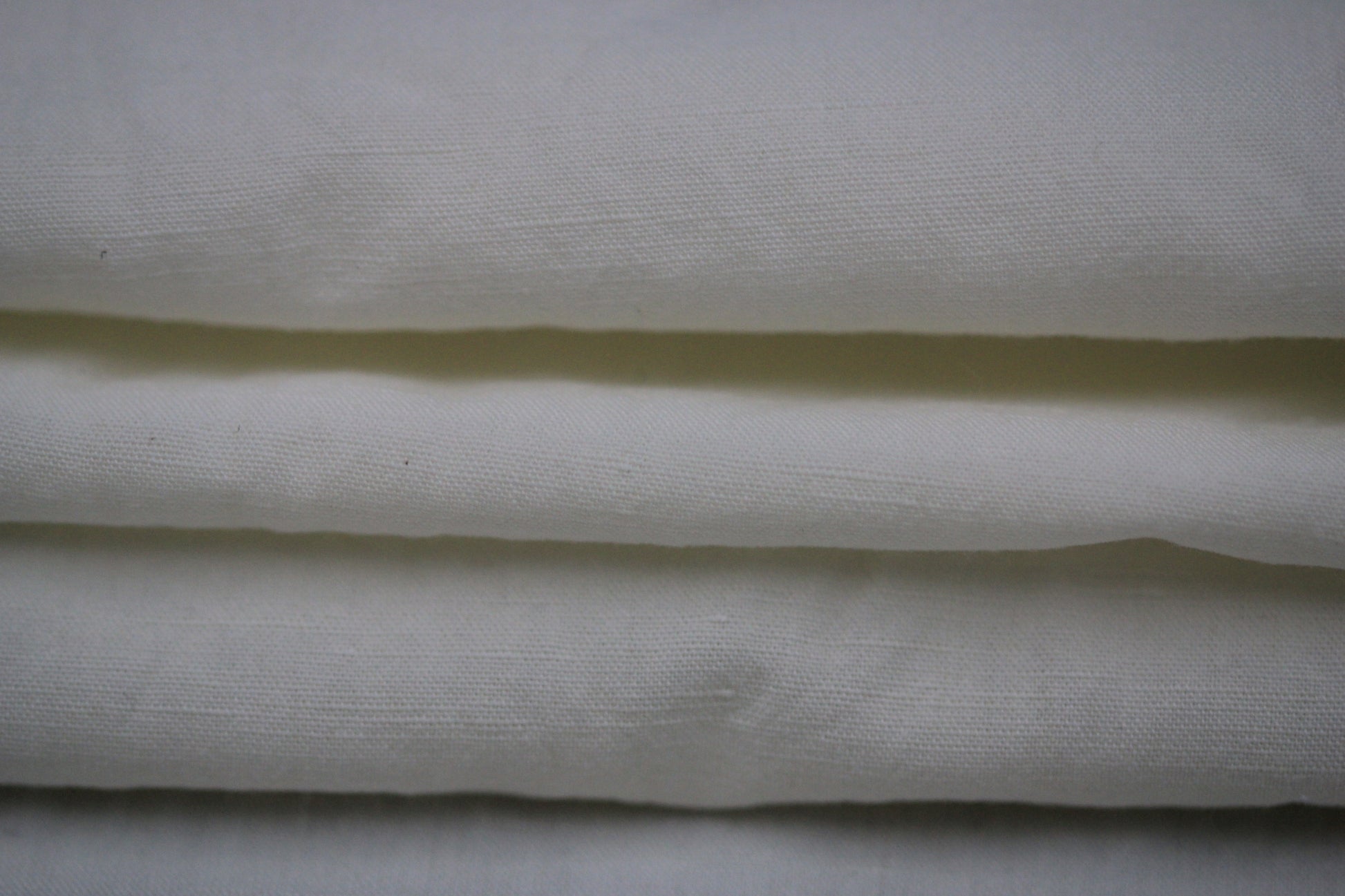 Tissu lin coton - craie - photo 2/4 | So Tissus