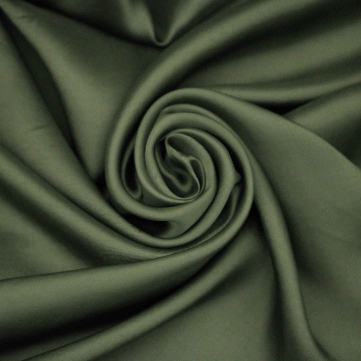 Tissu twill cupro - kaki - photo 1/4 | So Tissus