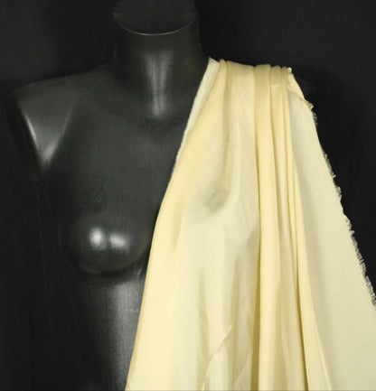 Tissu twill cupro - beige - photo 4/4 | So Tissus