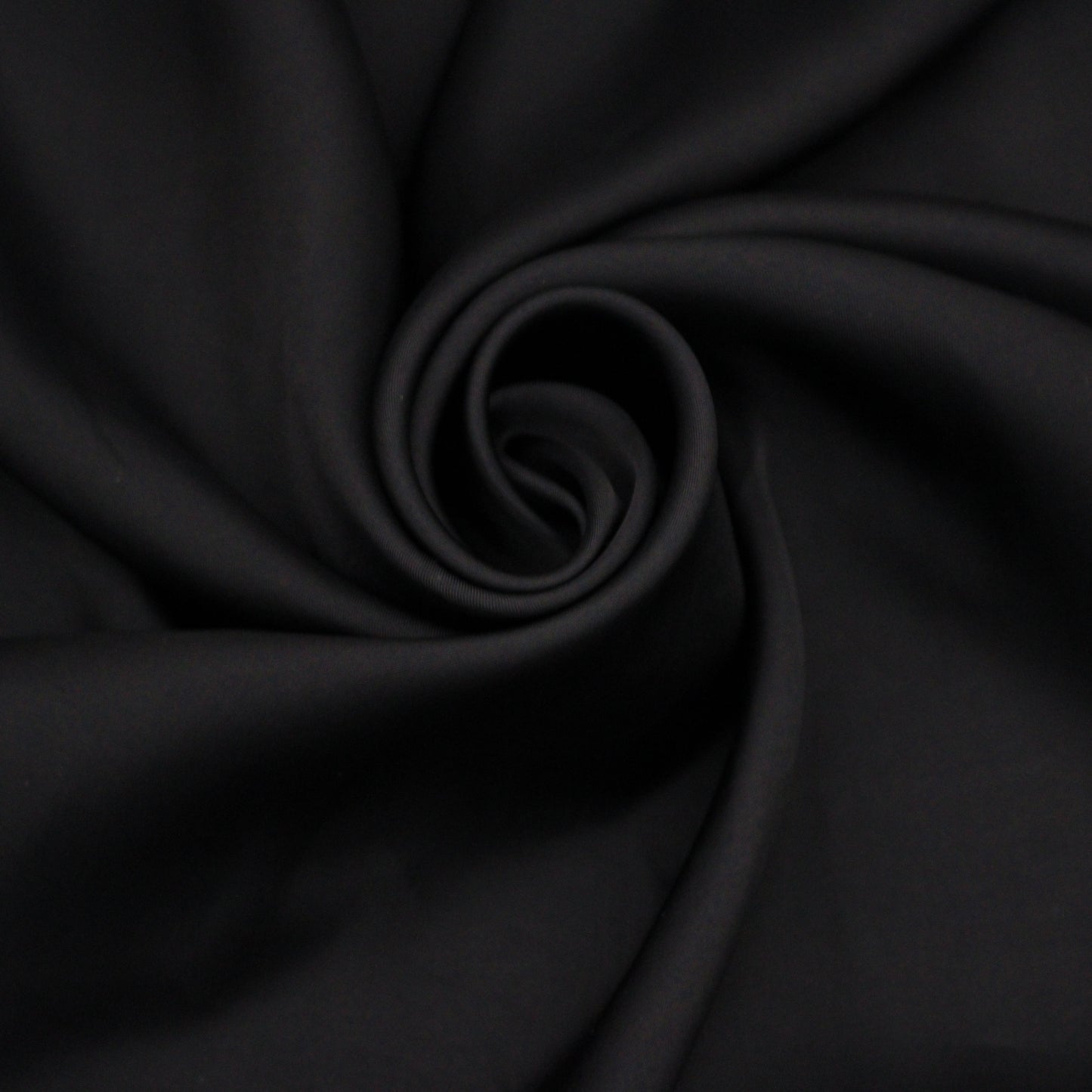 Tissu twill cupro - noir - photo 1/4 | So Tissus