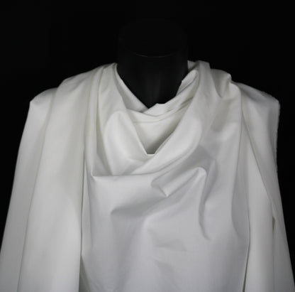 Tissu gabardine de coton prestige- blanc - photo 3/4 | So Tissus