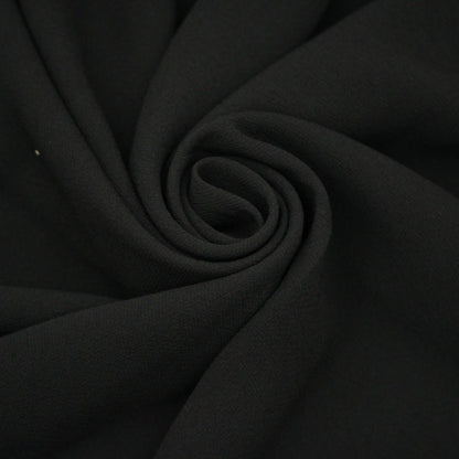 Tissu crêpe texturé - noir - photo 1/4 | So Tissus