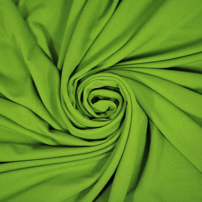 Tissu jersey fluide - vert