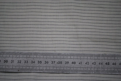 Fabric twill cotton and linen - white
