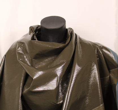 Tissu vinyle - kaki foncé - photo 4/4 | So Tissus