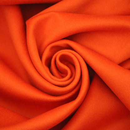 Stoff drap de Wolle und cachemire - schwarz