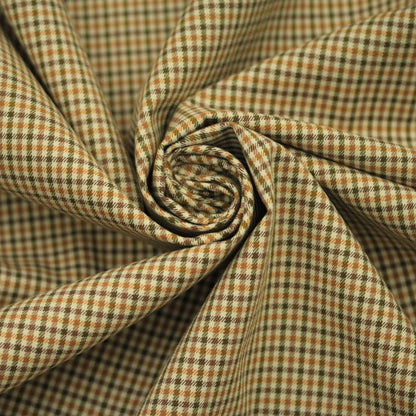 Wasserdichter Gabardine-Stoff – Khakigrau