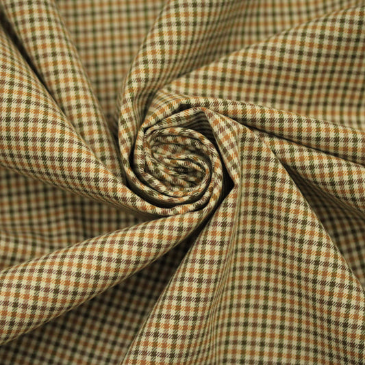 Wasserdichter Gabardine-Stoff – Khakigrau