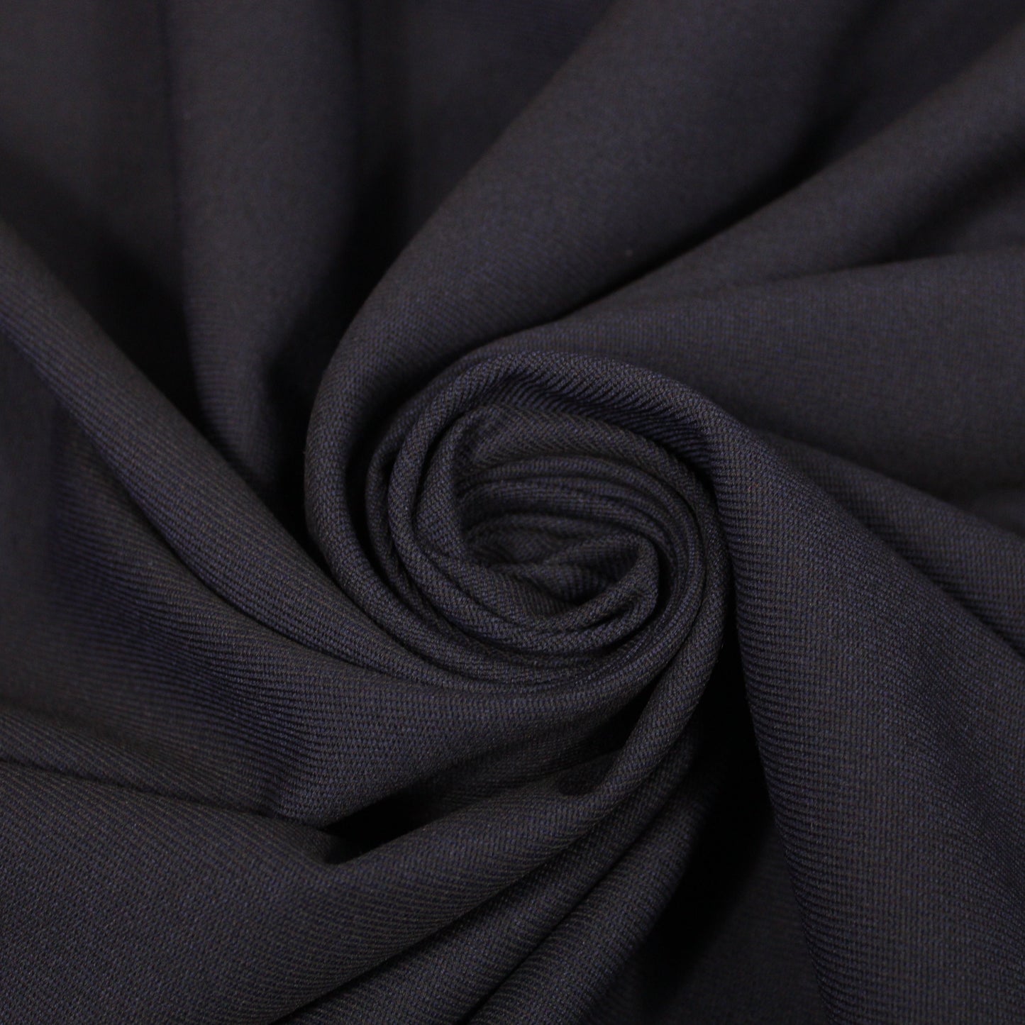 Tissu sergé viscose - bleu marine - photo 1/3 | So Tissus