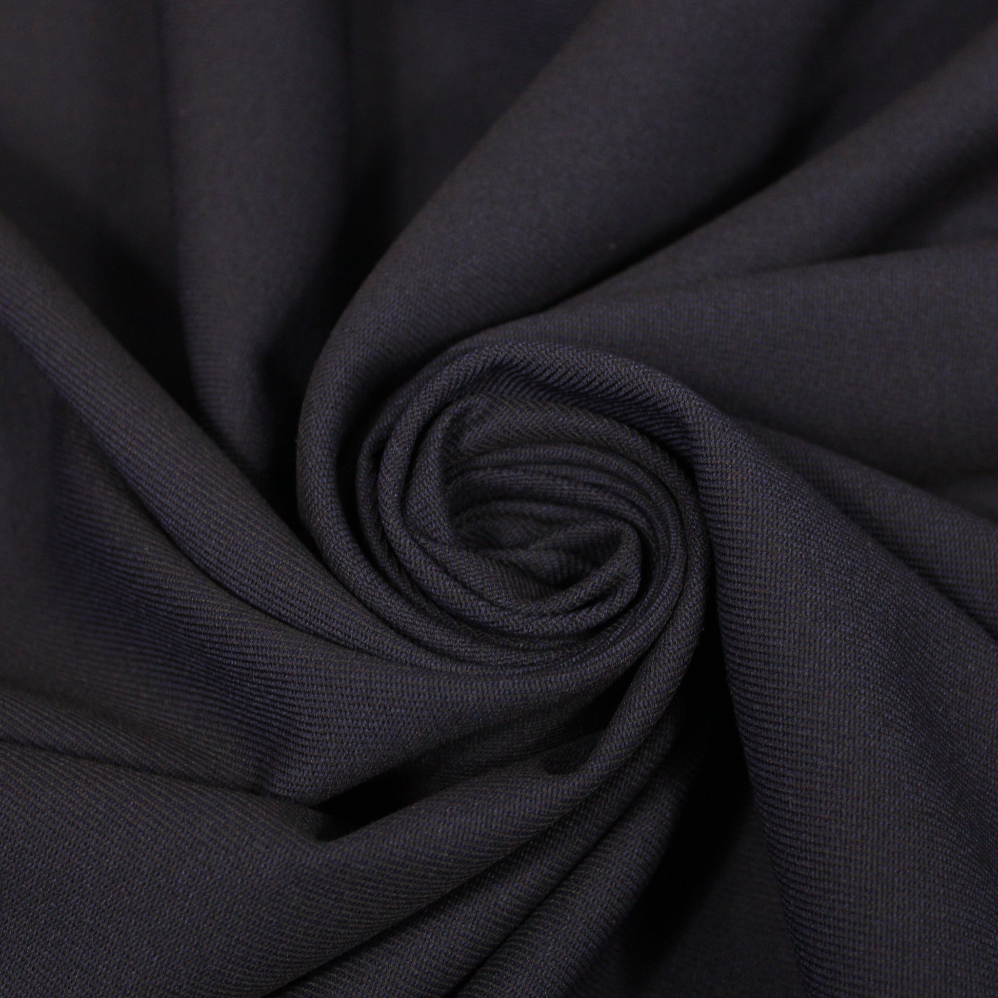Tissu sergé viscose - bleu marine - photo 1/3 | So Tissus