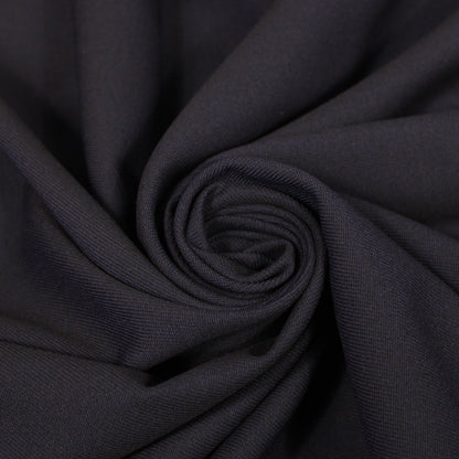 Tissu sergé viscose - bleu marine - photo 1/3 | So Tissus