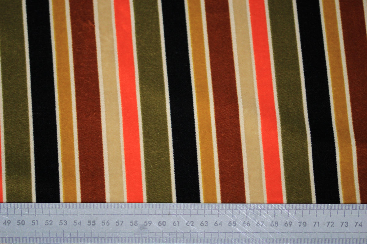 Fabric velvet smooth prestige  - black