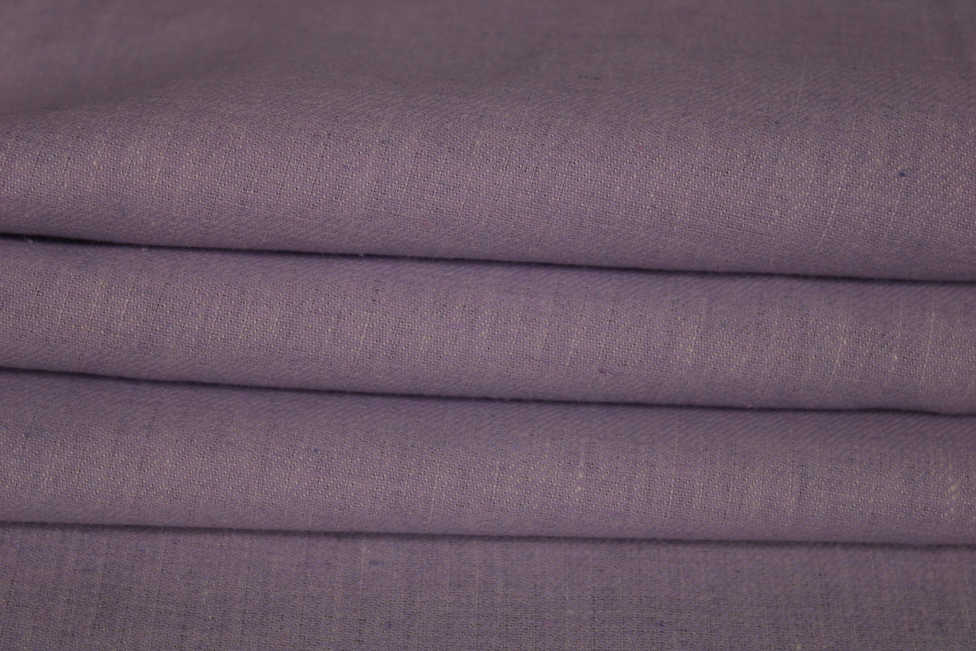 Tissu lin viscose - parme - photo 2/4 | So Tissus