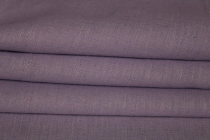 Tissu lin viscose - parme - photo 2/4 | So Tissus