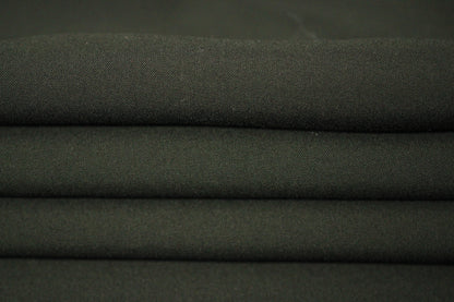 Tissu double crêpe prestige - marron foncé