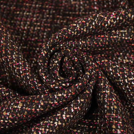 Tissu tweed de laine - moucheté - photo 1/4 | So Tissus