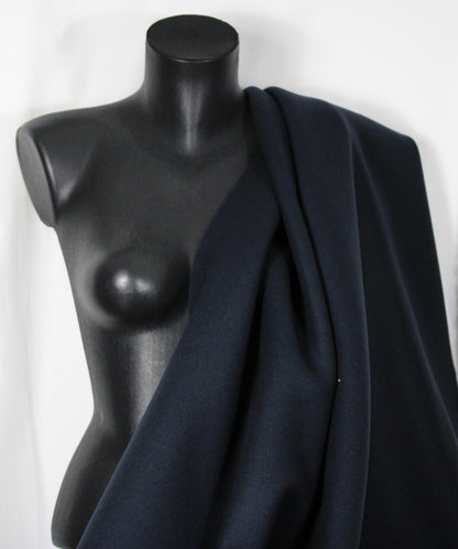 Fabric broadcloth wool  - black live
