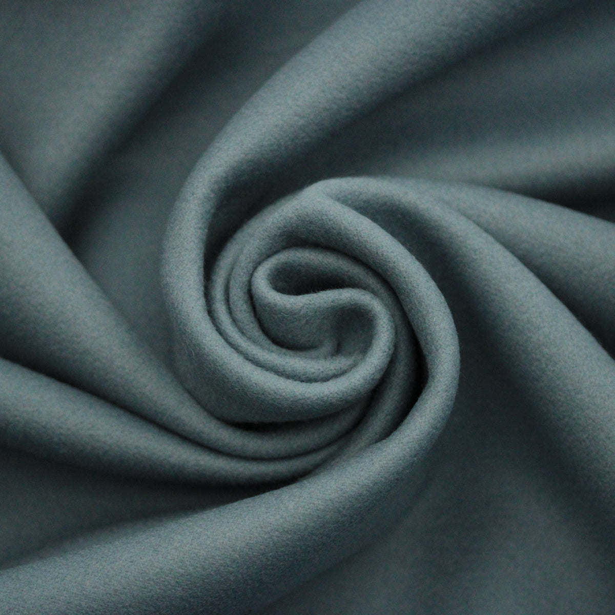 Stoff drap de Wolle und cachemire - schwarz