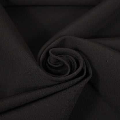Tissu milano crêpe prestige -  noir - photo 1/4 | So Tissus