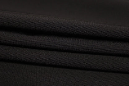 Tissu milano crêpe prestige -  noir - photo 2/4 | So Tissus