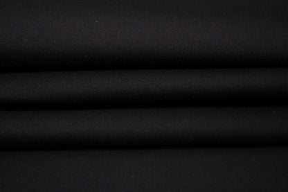 Tissu gabardine de coton prestige- noir