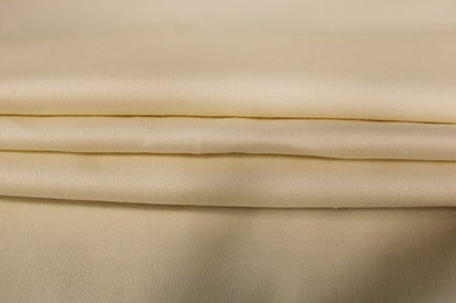 Tissu gabardine laine et cachemire - écru - photo 2/4 | So Tissus