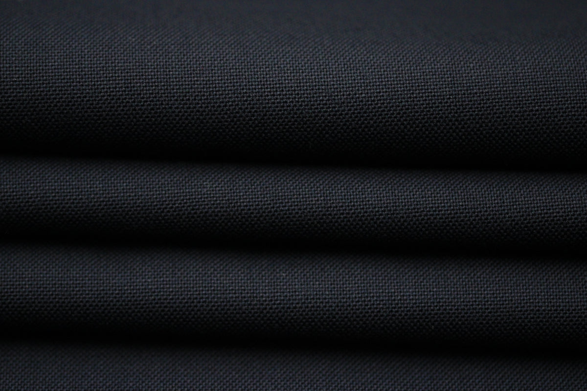 Tissu laine froide - bleu marine