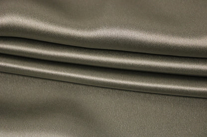 Tissu satin de soie - gris - photo 2/4 | So Tissus