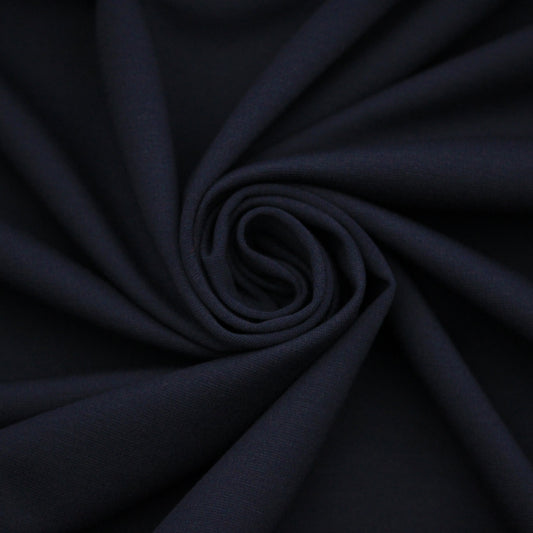 Tissu milano - bleu marine