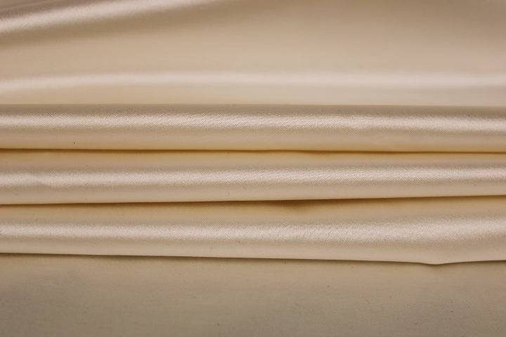 Tissu satin de coton - écru - photo 2/4 | So Tissus