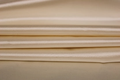 Tissu satin de coton - écru - photo 2/4 | So Tissus