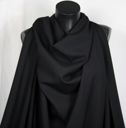 Tissu laine froide - noir