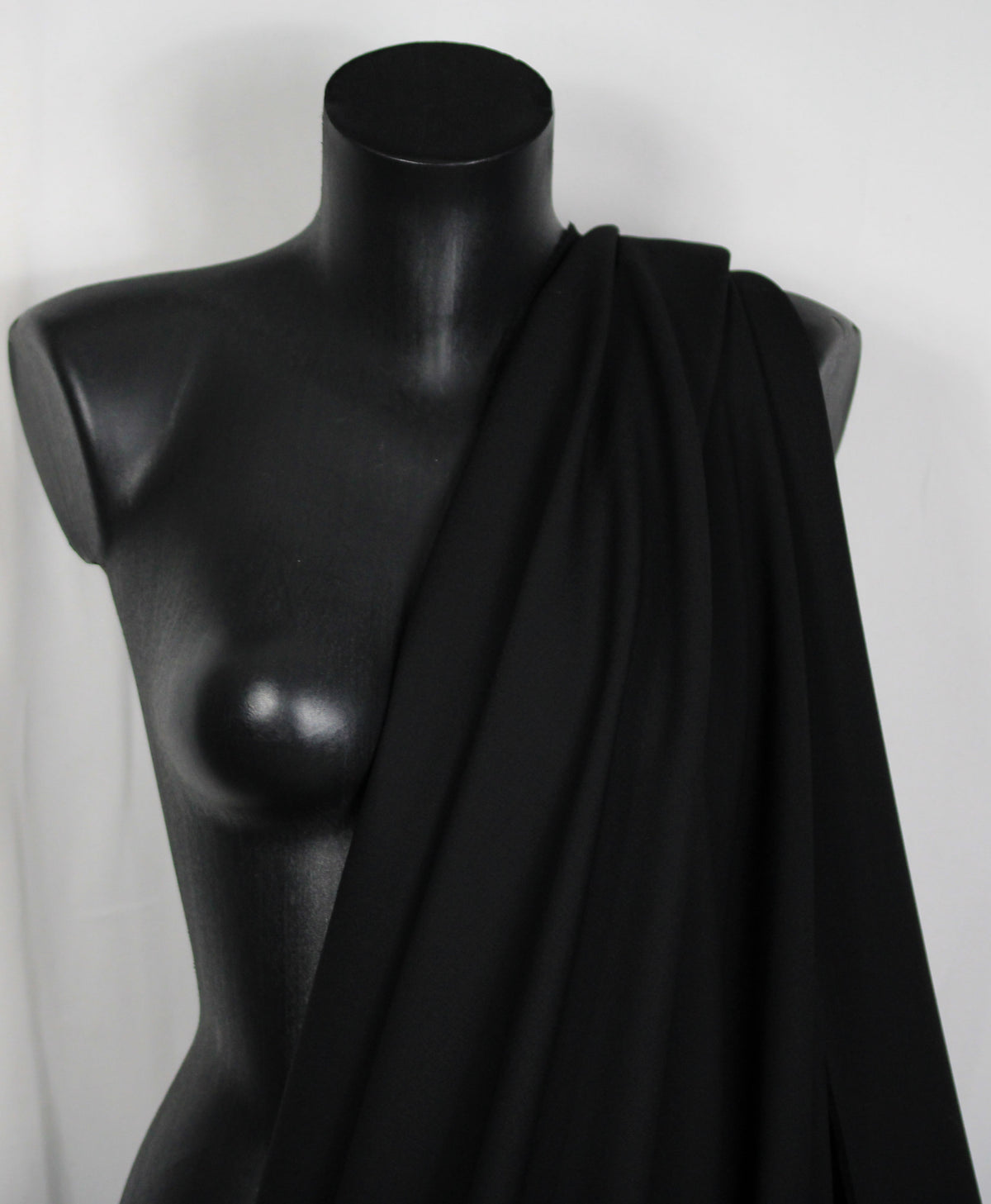 Tissu laine froide - noir