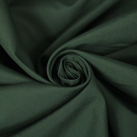 Tissu popeline coton premium - vert - photo 1/4 | So Tissus