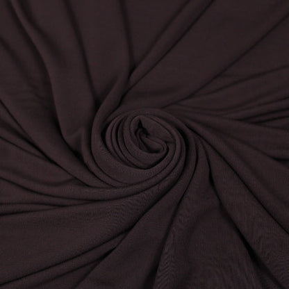 Tissu jersey fluide -  aubergine - photo 1/4 | So Tissus