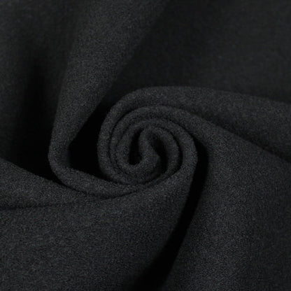 Tissu tweed de laine - noir - photo 1/4 | So Tissus