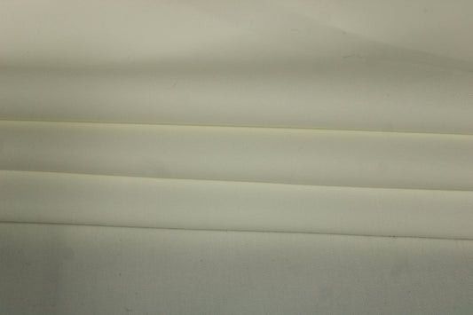 Tissu gabardine fine de coton - imperméable - blanc - photo 2/4 | So Tissus