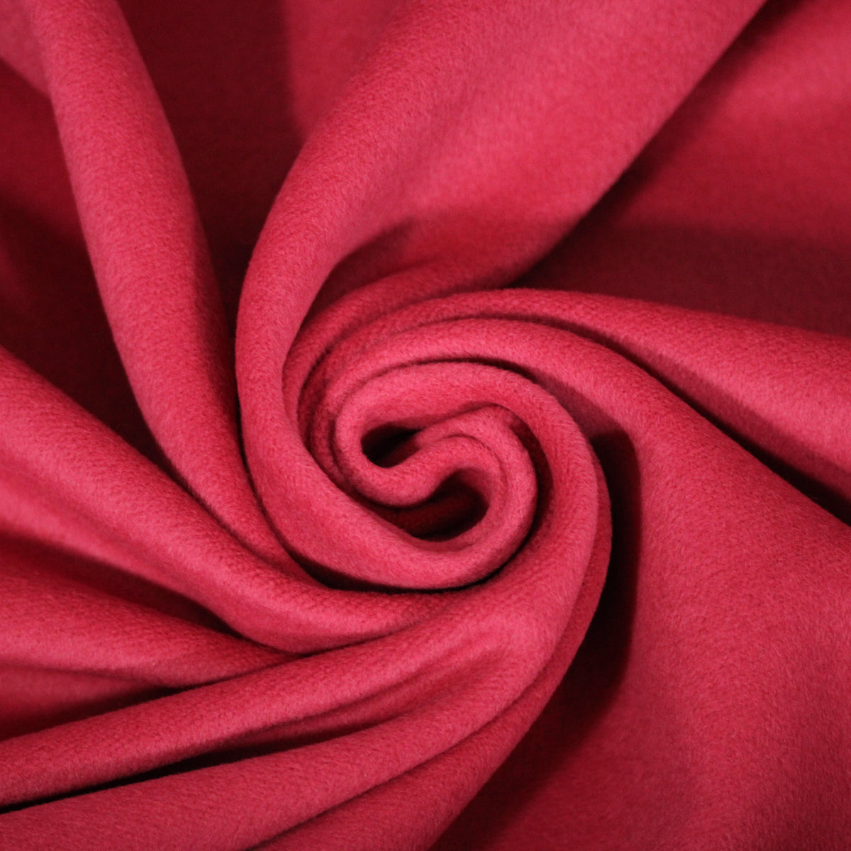 Tissu lainage duveteux - rose