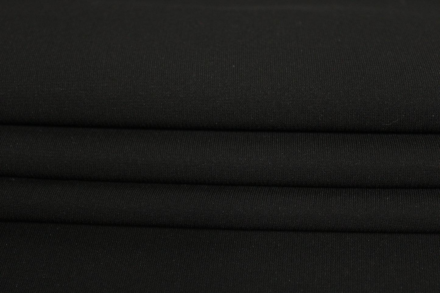 Tissu crepe viscose stretch - noir - photo 2/4 | So Tissus