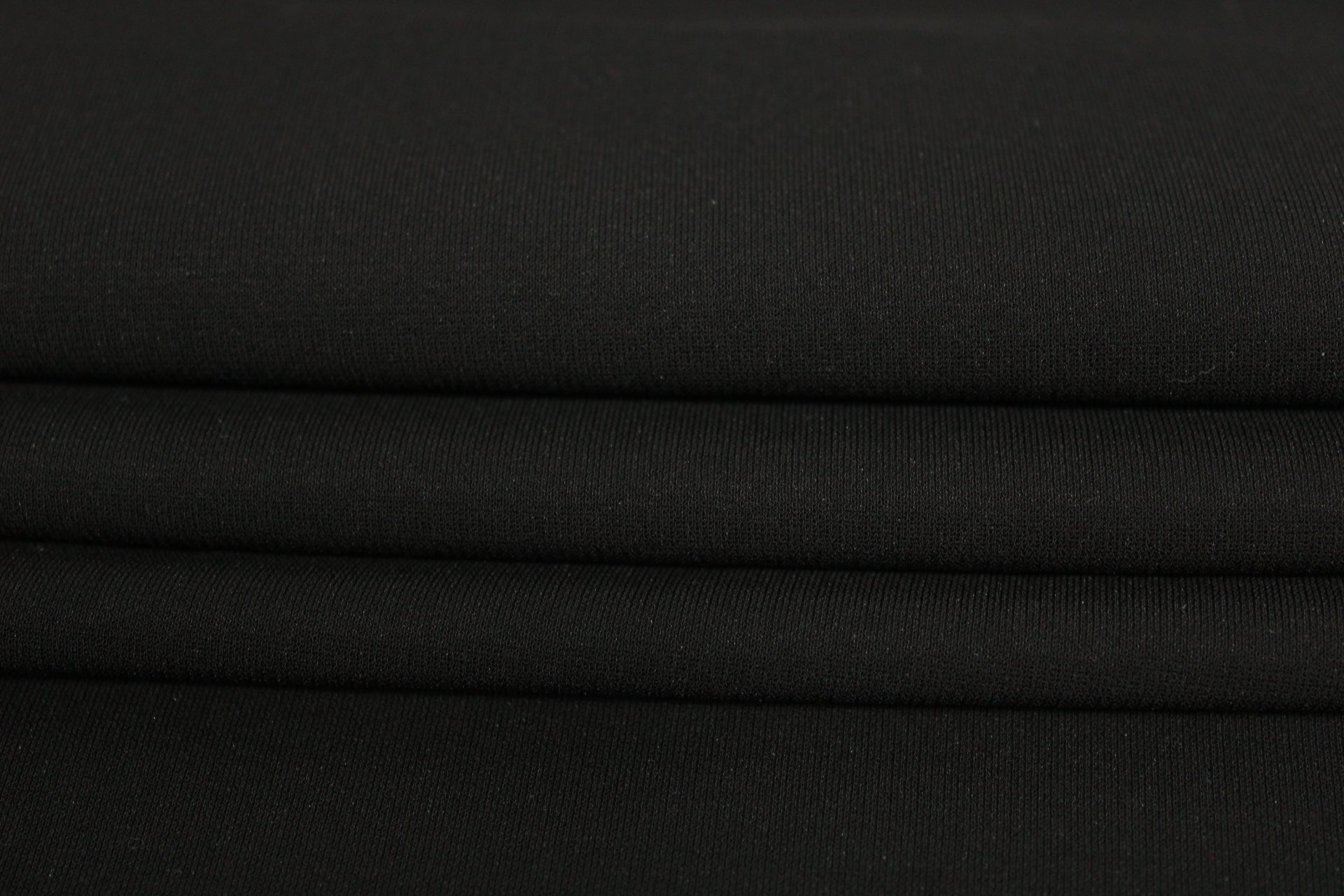 Tissu crepe viscose stretch - noir - photo 2/4 | So Tissus