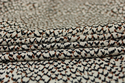 Tissu javanaise de viscose - imprimé tacheté - photo 3/4 | So Tissus