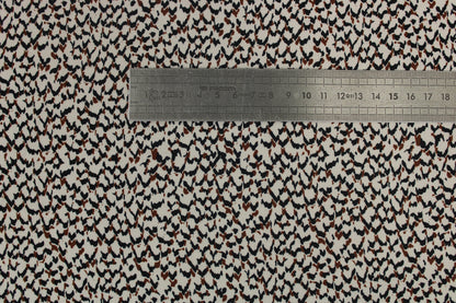 Tissu javanaise de viscose - imprimé tacheté - photo 2/4 | So Tissus