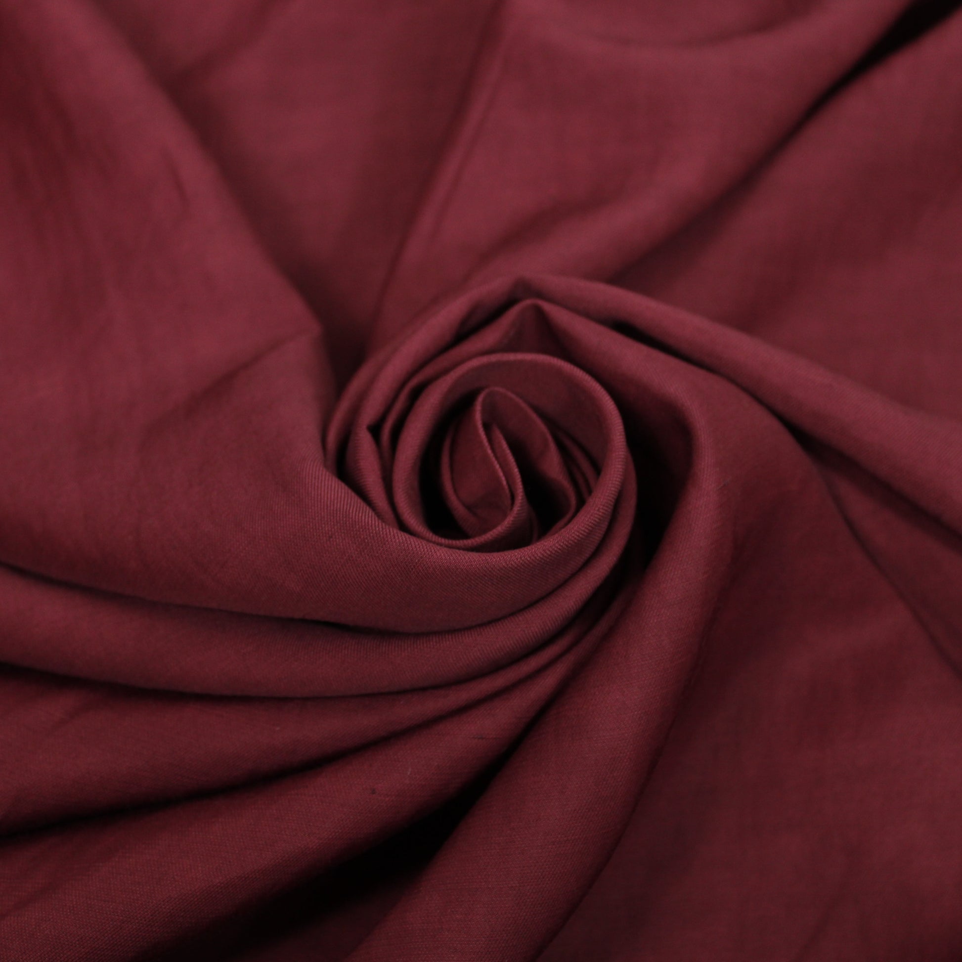 Tissu lin viscose - lie de vin - photo 1/4 | So Tissus